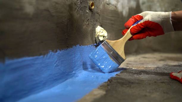 Commercial Vapor Barrier Installation project at a Baldwin, MI business property by SJ Waterproofing Pros